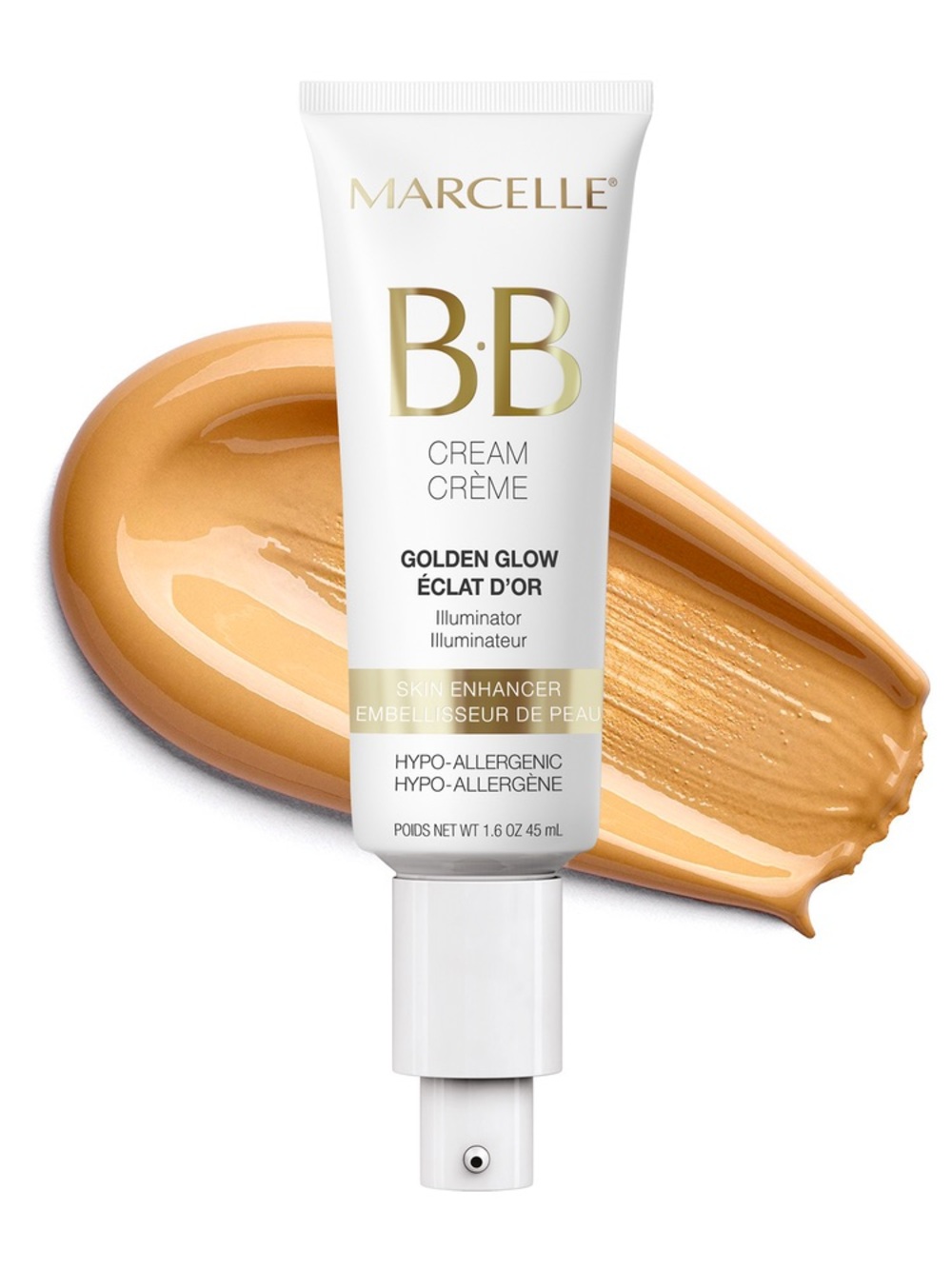 NEW in BOX Marcelle Golden Glow BB Cream Golden Glow Illuminator UNIVERSAL SHADE